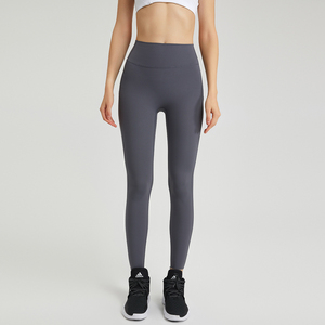 Pantalon de yoga taille haute pour femme avec design sans couture sans malaise imprimé de levage de hanche mince pour la course à pied et le fitness - Product Image 4