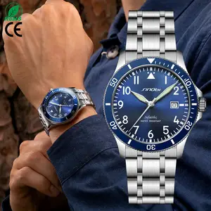 SINOBI S9871G Luxury Men Watch Waterproof Brand Multi Function Mechanical Automatic Wrist Men Watch Customise montre Homme