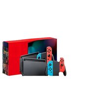 Console de jeu TV sans fil 2,4 GHz originale S-w-l-t-ch NS 80-95% Portable Lite OLED, autonomie de la batterie, version japonaise, version Hong Kong