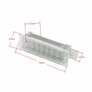 ไฟส่องป้ายทะเบียน Dengdi Technology LED 6000 ลูเมน สีขาว สำหรับรถ BMW E60 E81 E82 E90 R7 - Product Image 3