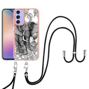 Pour Moto G54 IMD <span class=keywords><strong>coque</strong></span> rigide avec lanière, pour Moto G14 <span class=keywords><strong>coque</strong></span> antichoc <span class=keywords><strong>coque</strong></span> croisée couverture de téléphone - Product Image 5