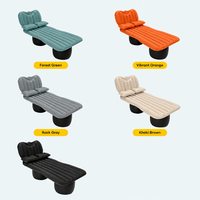 Matelas gonflable compact et léger en TPU avec flocage doux pour voiture, facile à ranger