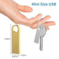 Stik USB flash disk 32GB 16GB 8GB, stik memori Metal flashdisk 128GB Mini 64GB 32GB 16GB 8GB 4GB 2GB USB Jump Drive