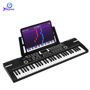 คีย์บอร์ดอิเล็กทรอนิกส์ 61 คีย์ ยี่ห้อ Yinyue พร้อมไมโครโฟนและอะแดปเตอร์ไฟฟ้า สำหรับผู้เริ่มต้นและการเรียนการสอน - Product Image 2