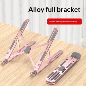 Soporte para Portátil de Aleación de Aluminio, Base de Soporte Estable y Refrigerante para Portátiles de 17 Pulgadas, para Juegos y Uso en Escritorio - Product Image 2