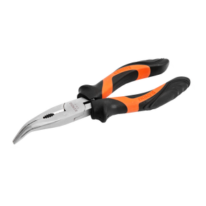 KENDO Pince à bec demi-rond courbé de 160mm pour outils de tournage - Product Image 1