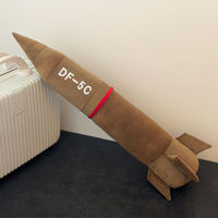 Dongfeng 5C Missile Plush Pillow Dongfeng 61 Plush Pillow 1.6m Plush Doll Toy Animals Procure un sentiment de sécurité