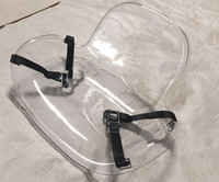 Chaise en plastique transparente robuste et durable pour bateau, modèle épais et sûr
