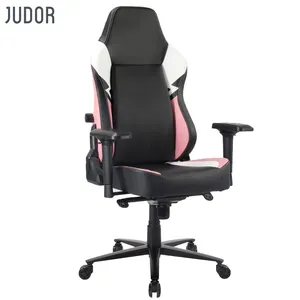 Judor Premium kursi game balap, kursi komputer sandaran lengan desain ergonomis