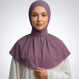 Hijab Istantaneo ODM/OEM con Logo Ricamato Personalizzato, Sciarpa di Qualità <span class=keywords><strong>RUYA</strong></span>, Hijab Premium in Jersey MERRACHI - Product Image 3