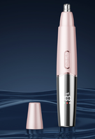 Tondeuse à poils de nez électrique rechargeable par USB Nouveau design transfrontalier pour hommes et femmes Nettoyer les narines Réparateur de poils de nez