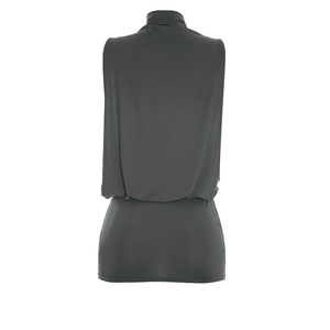 Viviblook C26DS092 Women Dress Summer New Sexy Elegant Sleeveless High Collar <b>Mini</b> Evening Dresses for Ladies - Product Image 6