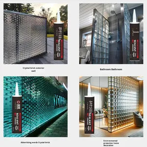 Guzhan siêu mạnh Silicone dính Sticker hoàn toàn trong suốt shadowless Glass Crystal keo chống thấm nước chống nấm mốc chất kết dính - Product Image 4