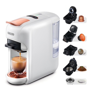 เครื่องชงกาแฟ CAFELFFE 5-in-1 แบบไฟฟ้า พลาสติก 20 บาร์ กึ่งอัตโนมัติ ชงเอสเพรสโซ่ ชงได้ทั้งร้อน/เย็น 7 แคปซูลน้ำ - Product Image 1