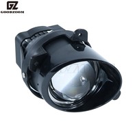 GOODZOOM Lampe antibrouillard 3 pouces pour projecteur de voiture 6000K 10-60V Lampe antibrouillard pour voiture 56 W/paire