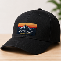 Écussons tissés personnalisés avec logo de marque, à coudre ou thermocollants, avec attaches auto-agrippantes pour chapeaux, vêtements, sacs et uniformes