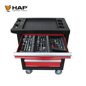 Rangement <span class=keywords><strong>de</strong></span> <span class=keywords><strong>garage</strong></span> professionnel à 6 tiroirs 250 pièces ensembles d'outils boîte chariot à outils armoire à outils robuste - Product Image 5