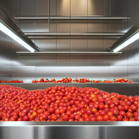 Ligne de Production de Jus, Confiture et Boissons à Base de Carotte, Pomme, Fraise, Tomate, Poire