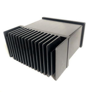 Đen Anodized tùy chỉnh Nhôm dẫn tản nhiệt 216(W)* 83(H)* 110(L)mm nước bằng chứng ánh sáng tản nhiệt thụ động tản nhiệt đùn - Product Image 5