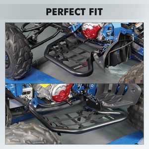 Estriberas Negras de Aluminio 5052 con Red NiceCNC para Yamaha <span class=keywords><strong>Raptor</strong></span> 700R YFM700R 2009-2013 15-24 <span class=keywords><strong>700</strong></span> YFM700 2015-2023 2024 2026 - Product Image 2