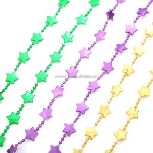 Di alta qualità durevole utilizzando collane a stella impermeabili per feste Multi-colore collana a stella a cinque punte - Product Image 3