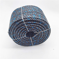 Corde torsadée légère en polypropylène PP à 3 brins haute résistance de 12 mm pour la pêche, la marine et l'emballage