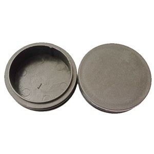 แผ่นรองขาโต๊ะ/เก้าอี้ พลาสติกสีดำ ป้องกันการลื่น รูปทรงกลม - Product Image 5
