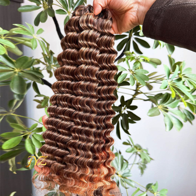 Boho Crochet Human Hair Blend Colors