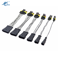 AMP 1.5series konektor tahan air pria wanita soket 1 2 3 4 5 6 Pin kawat otomotif Harness
