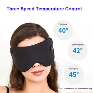 Masseur oculaire chauffant sans fil rechargeable, compresse chaude <span class=keywords><strong>pour</strong></span> les yeux secs - Product Image 3