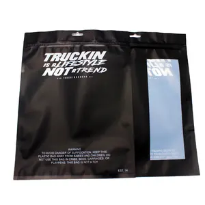 eco friendly ziplock shirt packaging plastic bag stand up doypack