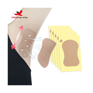 Tampons absorbants jetables pour aisselles, anti-transpiration, ajustement confortable, fournisseur d'usine à prix bas pour achats mixtes - Product Image 1