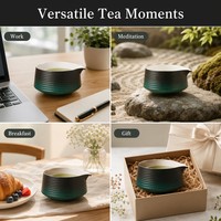 Ensemble de thé matcha japonais avec chasen, fouet en bambou, brosse à matcha et outils complets pour la cérémonie du thé Chanoyu en stock