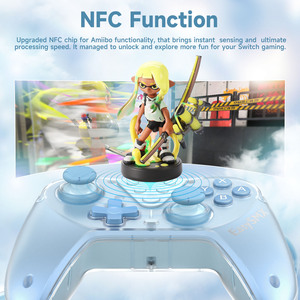 2024 thiết kế mới bán trong suốt vỏ hội trường cần điều khiển easysmx t39pro chuyển đổi Pro Trò chơi điều khiển cho <span class=keywords><strong>switch</strong></span>/PC/iOS/hơi nước - Product Image 4