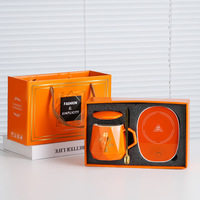 Nouvelle conception, bonne qualité, mug en céramique de luxe pour les employés, cadeau d'entreprise, coffret cadeau personnalisé