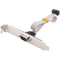 D SUB 9 broches vers IDC 2.54mm câbles ordinateur industriel Port série adaptateur de plaque d'en-tête RS 232 adaptateur 25cm 30cm OEM ODM