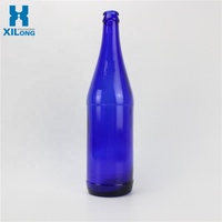 Crown Top-botellas de cerveza personalizadas, botellas de cristal de 330Ml y 500Ml, el mejor precio