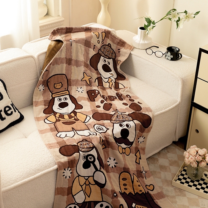 Four layers of gauze Cooking dog