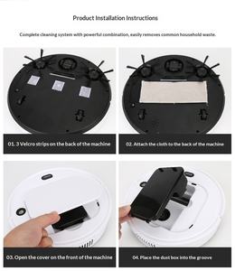 Robot Aspiradora de Última Generación en Oferta, Diseñado para el Cuidado de Pisos, con Sistema de Limpieza 3 en 1, Aspiradora Húmeda y Seca con Bajo Nivel de Ruido - Product Image 5