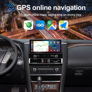 Estéreo para Auto con Pantalla Táctil de 12.3 Pulgadas, CarPlay Inalámbrico, Android Auto, GPS, Navegación, Reproductor, Montaje Universal para Tablero, Color Negro - Product Image 4