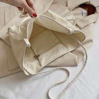 Grande capacité Durable plus de couleurs sac en toile Durable pas cher carré Shopping fourre-tout Logo OEM imprimé sac en coton Logo personnalisé