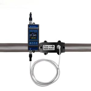 Dwel fmu300 DN6 dn200 không xâm lấn siêu âm <span class=keywords><strong>Flow</strong></span> <span class=keywords><strong>Meter</strong></span> ống nhỏ kẹp thép không gỉ cho thực phẩm nước hữu cơ chất lỏng - Product Image 4