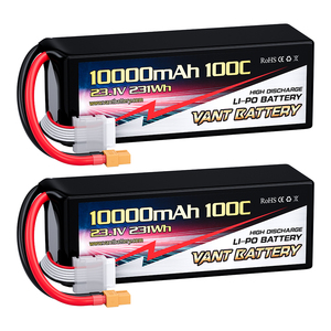 Vant 6s-hv FPV LiPo pin 10000mAh 23.1V 100c 6S LiPo pin với XT60 cắm pin cho máy bay không người lái 7/10/13/15 inch FPV - Product Image 2