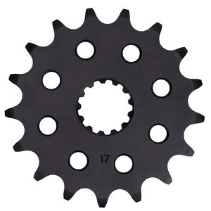 Pignon avant de chaîne de moto 17T pour Suzuki Road GSR750 GSX-R750 DL800 DL1000 GSX-R1000 Hyosung GT650R <span class=keywords><strong>Kawasaki</strong></span> W650 ZX-7R - Product Image 1