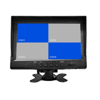 Moniteur Séparé SeemeTech 9 Pouces 1080P 4G WiFi GPS avec Caméra de Recul à Vision Nocturne pour Camions/Voitures/Bus