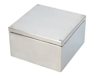 Waterproof IP66 Junction Box Stainless Steel 316 Distribution Box Outdoor Enclosure