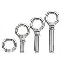 Ancre précontrainte en acier inoxydable M12*100 zinguée, boulon Rawal 304 316, boulon Dyna, ancre à coin 3/8, ancre à manchon 12 mm