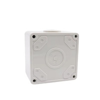 Interrupteur de transfert industriel triphasé 32A 3 pôles durable, carré, avec boutons-poussoirs combinés 1NO et niveau de protection IP66