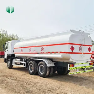 Cozinhar óleo transporte caminhão petroleiro 3500 3000 galão 4x2 caminhão tanque de combustível usado howo para venda