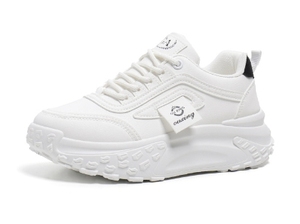 2024 nouvelles femmes filles collège Campus course mode Sprint Marathon chaussures décontractées sport <span class=keywords><strong>basket</strong></span> Badminton chaussures chaussures blanches - Product Image 4